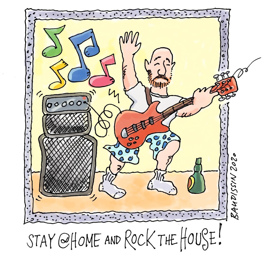 Stay@home and rock the house!