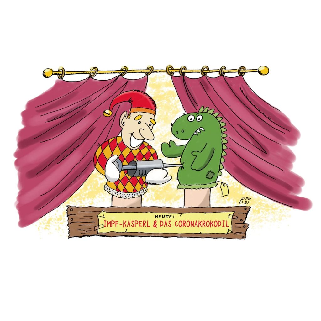 Das Impf-Kasperle & das Coronalcrocodil