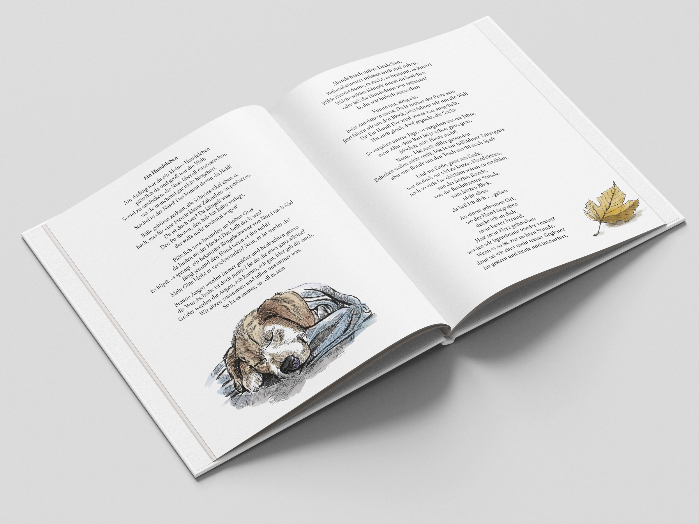 Meine aktuelle Buch-Veröffentlichung: „Ein guter Hund – Gedanken, Gedichte und Zeichnungen an den besten Freund“.